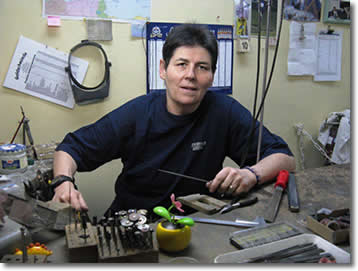 Goldschmiede Meisterin Christine Egler